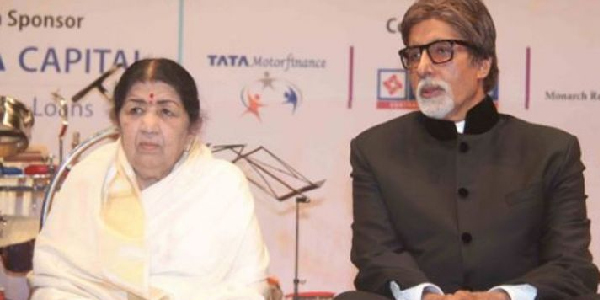 अमिताभ और लता अमिताभ और लता