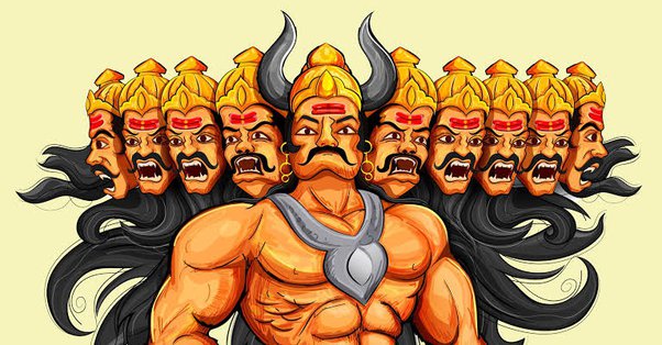 मृत्यु के समय रावण मृत्यु के समय रावण
